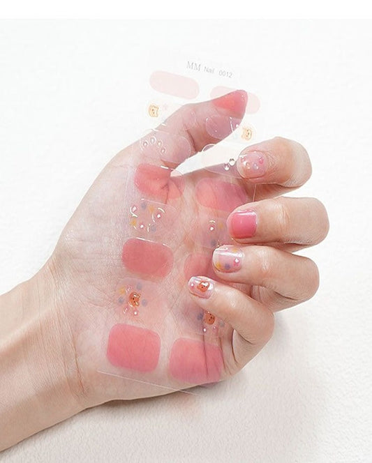 Baby Pink Nail Art Strips