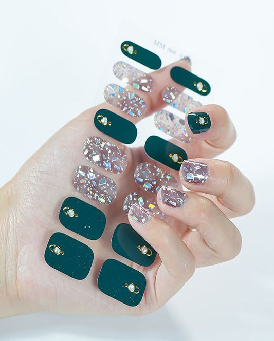 New Sparkling Nail Art Strips