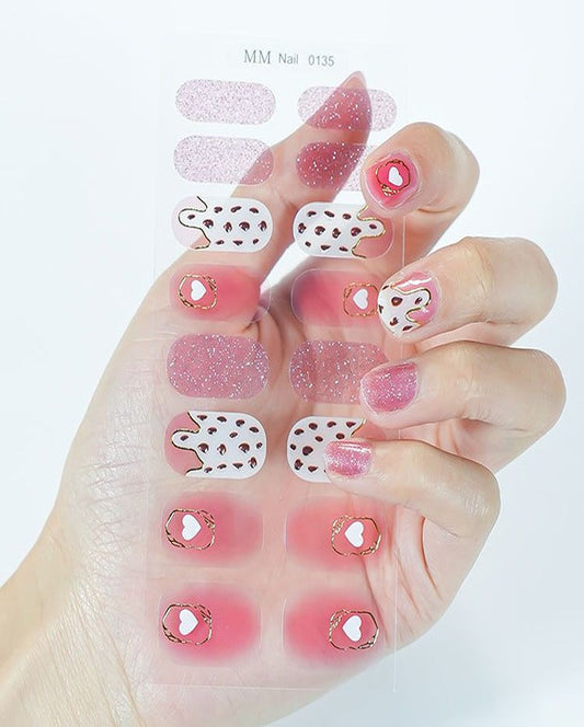 Pink Sugar Rush Nail Art Strips