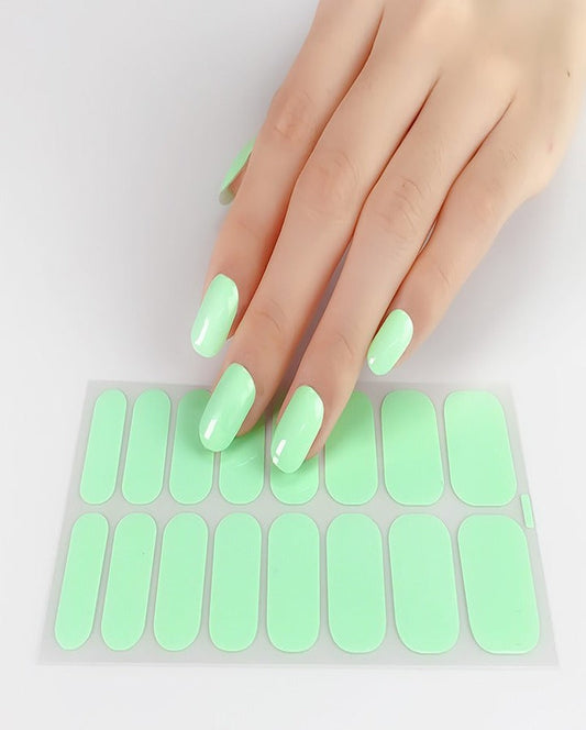 Light Green Nail Art Strips