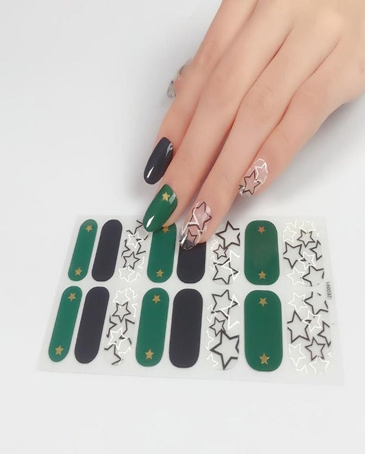 Star Overlay Nail Art Strips