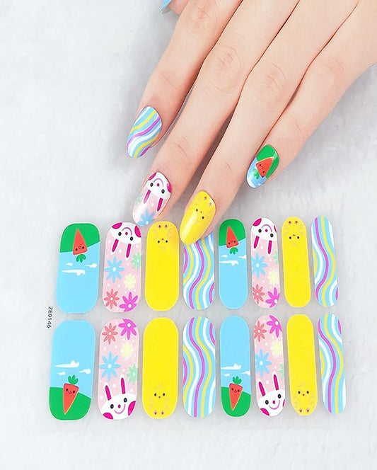 Summer Madness Nail Art Strips