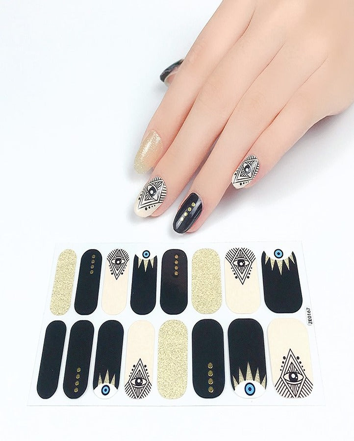 Evil Eye Nail Art Strips