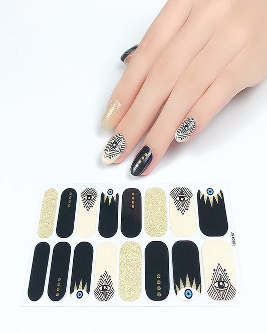 Evil Eye Nail Art Strips